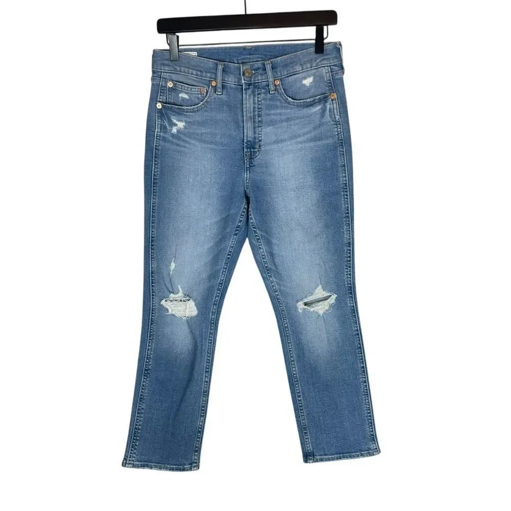 Gap Vintage Slim High Rise Jeans Size 28 / 6P - Picture 1 of 11